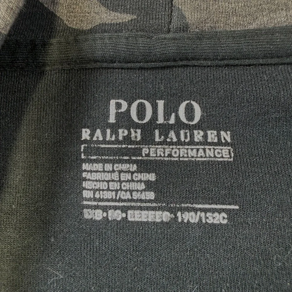 Polo Ralph Lauren Performance Full Zip Camo Hoodie Men's Big & Tall 5XB